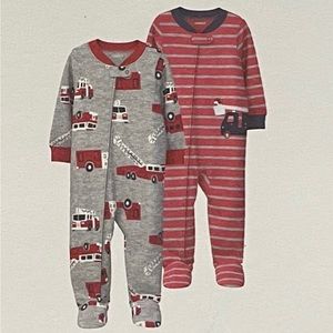 Carter’s 2-Pack 1-Piece Fleece Sleepwear